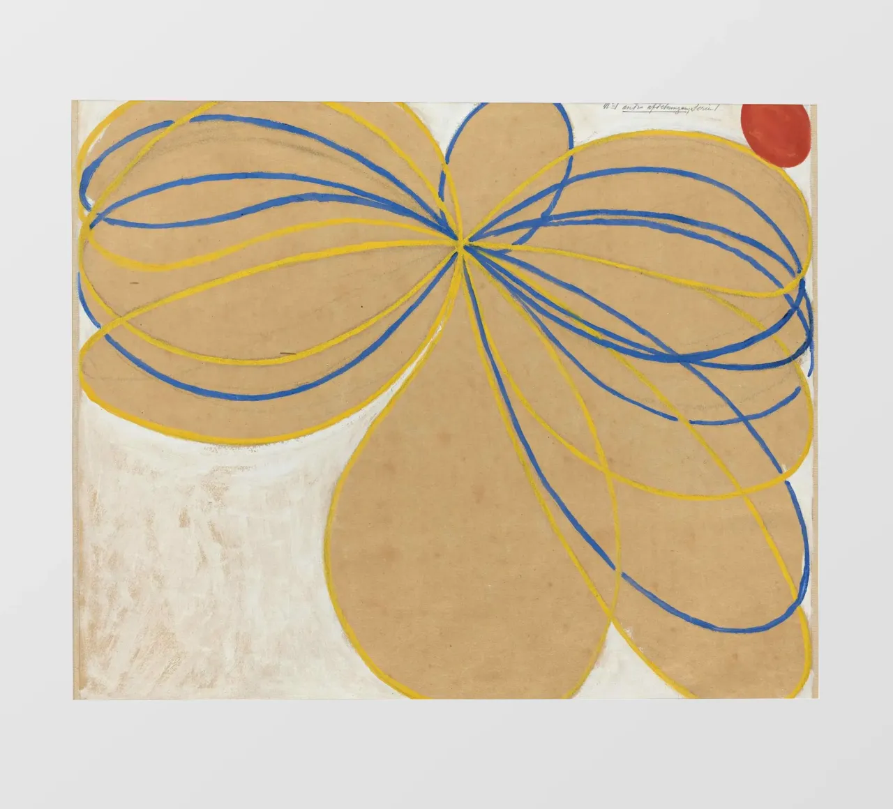 Hilma af Klint La stella a sette punte Astratto pellicola backlit da homdeco