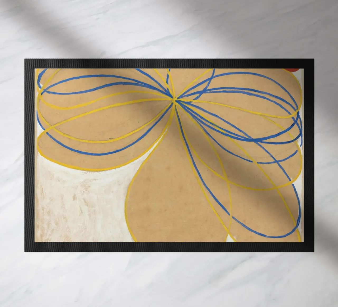 Hilma af Klint La stella a sette punte Astratto zerbino da homdeco