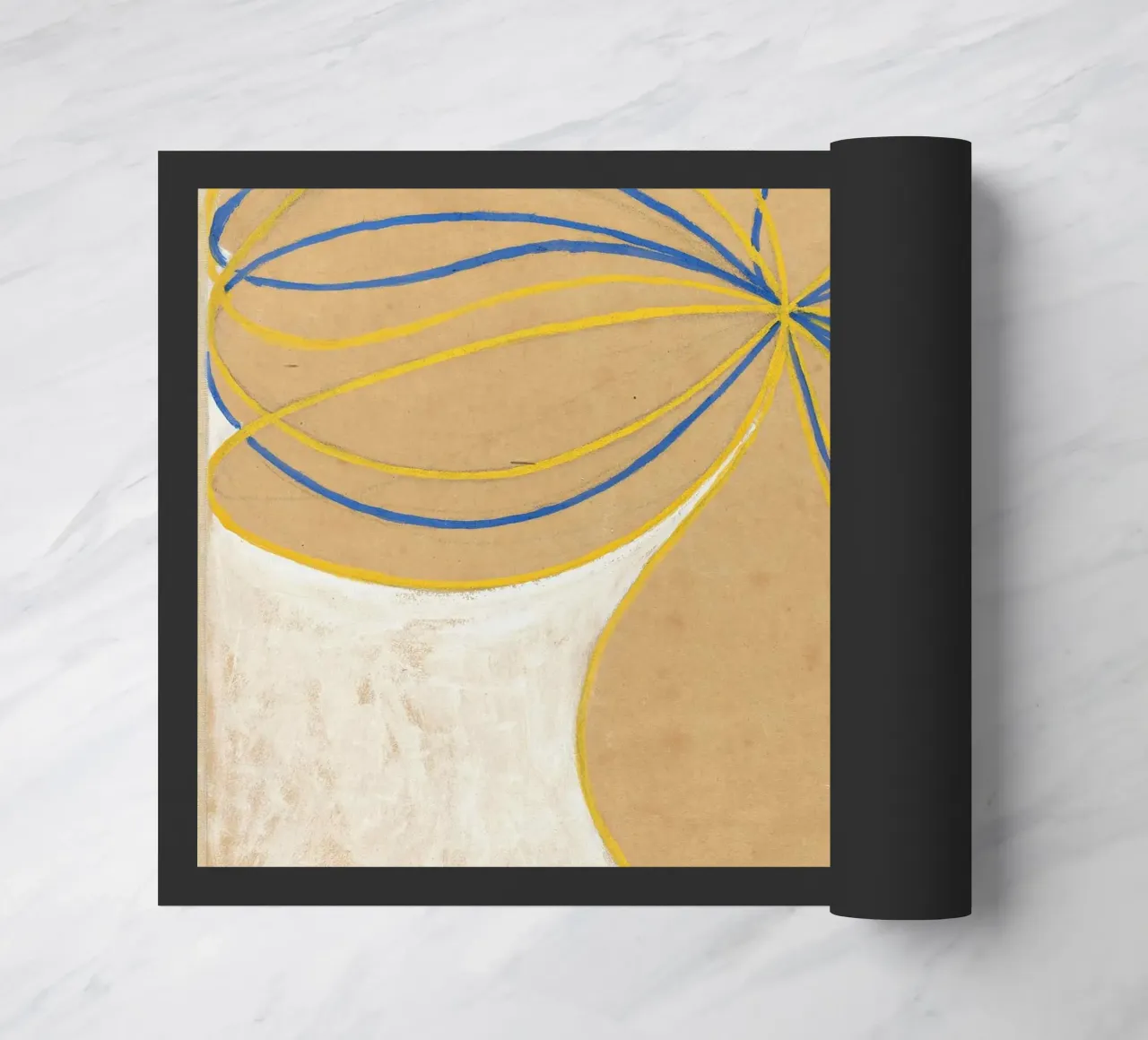 Hilma af Klint La stella a sette punte Astratto zerbino da homdeco