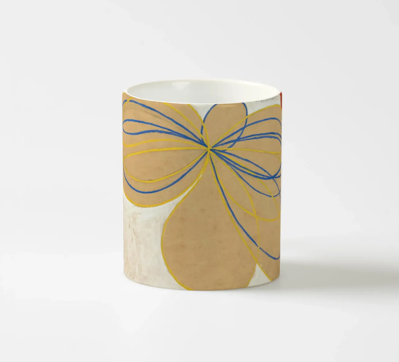 Hilma af Klint La stella a sette punte Astratto tazza in ceramica da homdeco