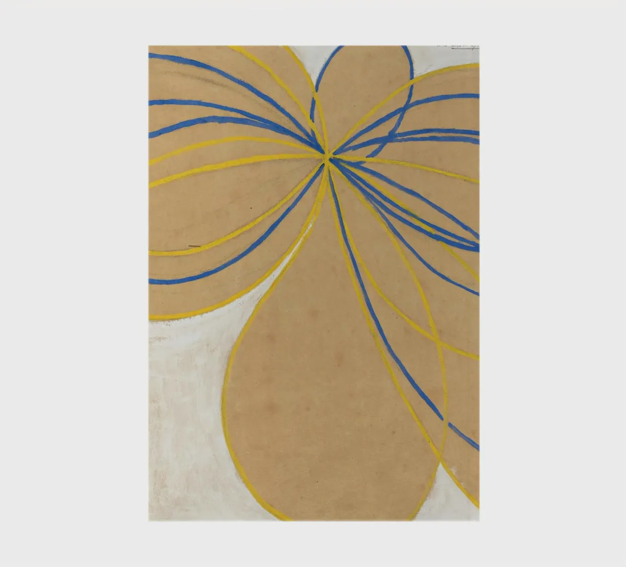 Hilma af Klint The Seven-Pointed Star Abstract notebook by homdeco