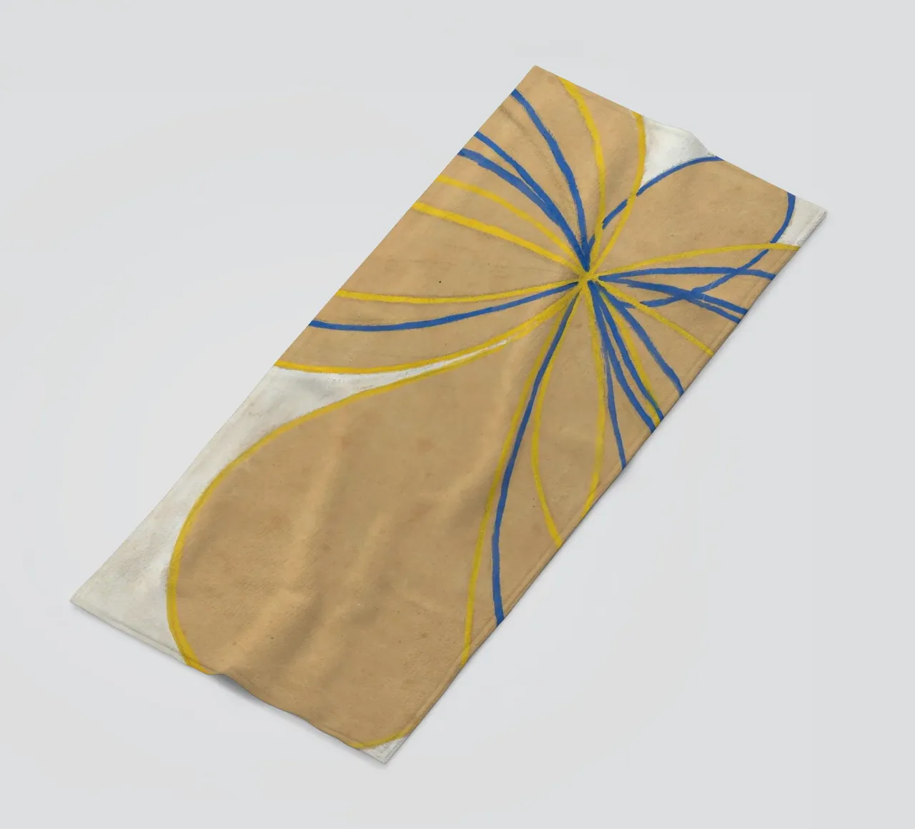 Hilma af Klint La stella a sette punte Astratto telo mare da homdeco