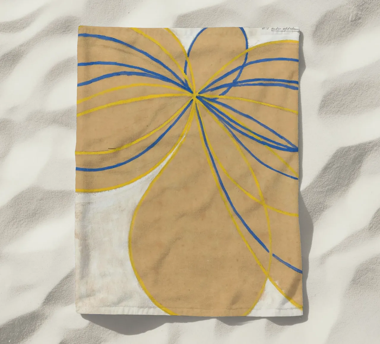 Hilma af Klint La stella a sette punte Astratto telo mare da homdeco