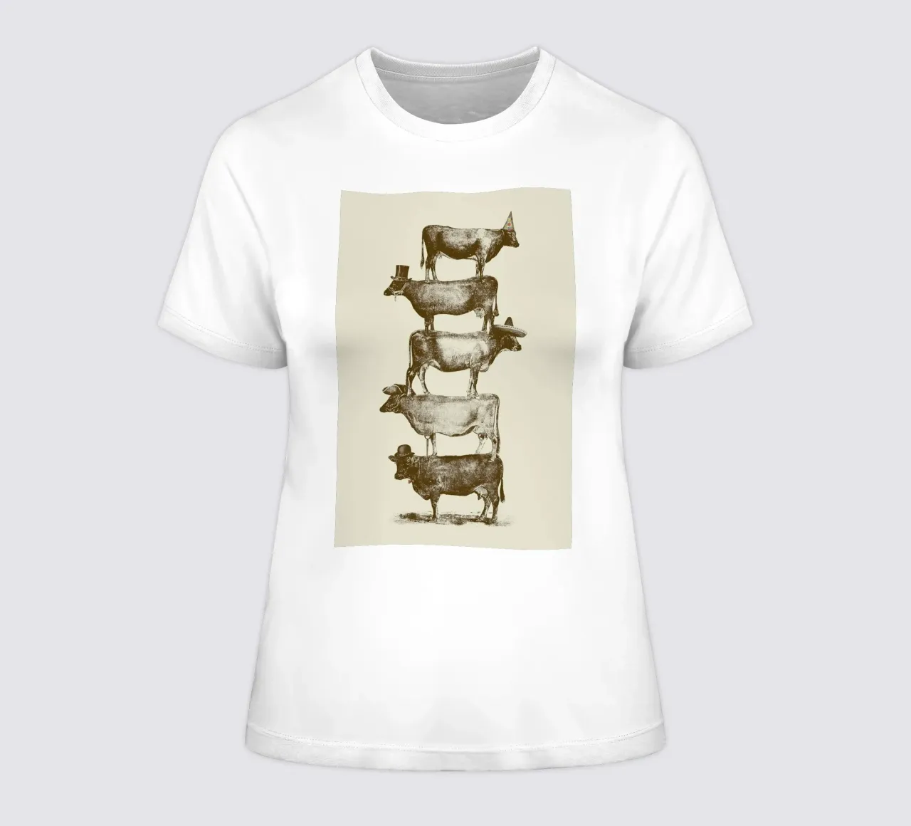 Cow Cow Nuts camiseta de mujer de Florent Bodart