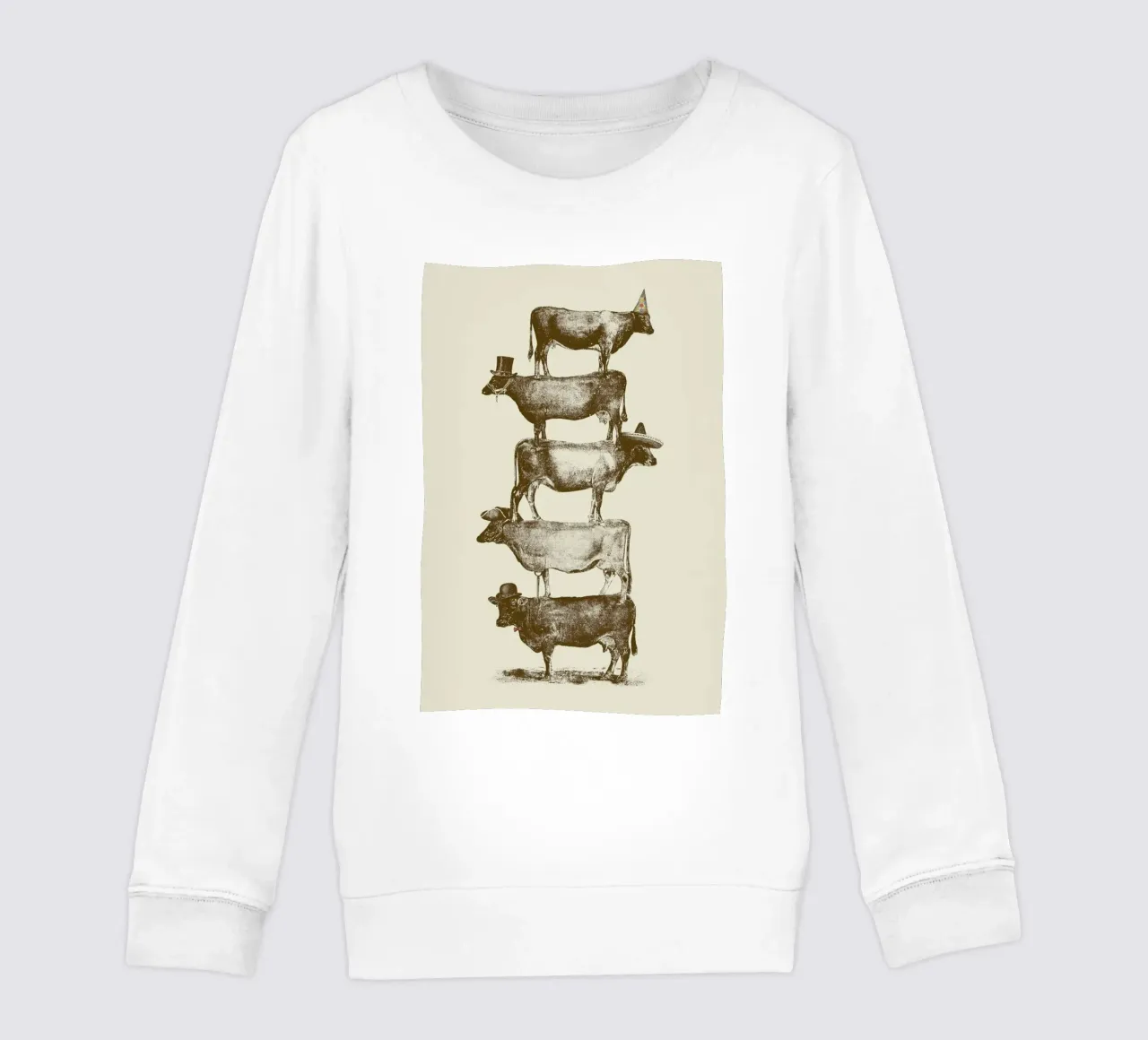 Cow Cow Nuts felpa bambino da Florent Bodart