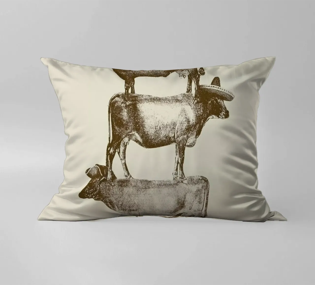 Cow Cow Nuts cuscino da Florent Bodart