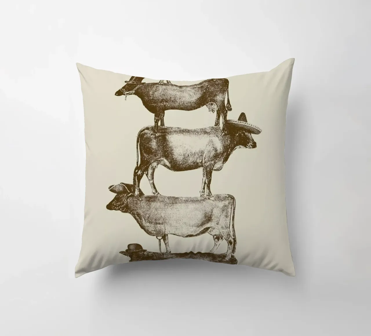 Cow Cow Nuts cuscino da Florent Bodart
