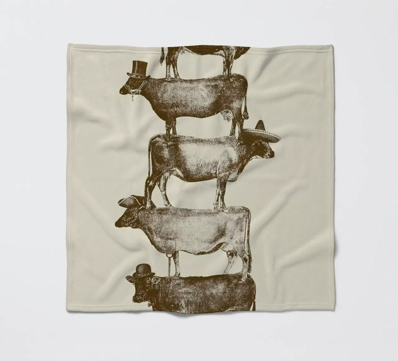 Cow Cow Nuts coperta in pile da Florent Bodart