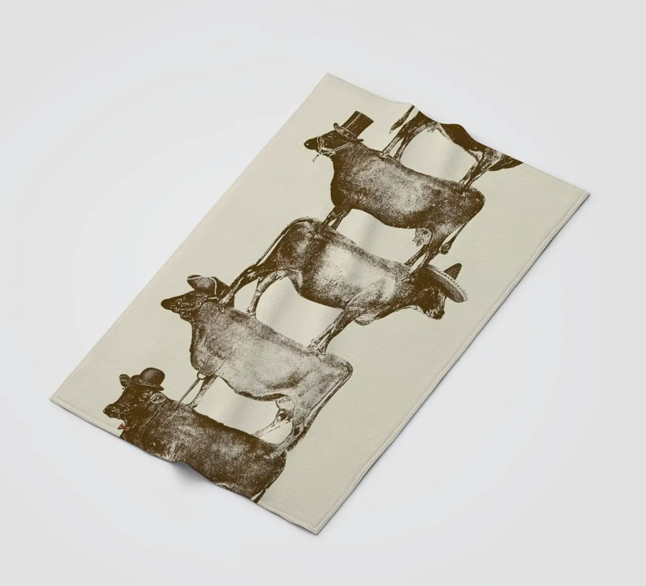 Cow Cow Nuts coperta in pile da Florent Bodart