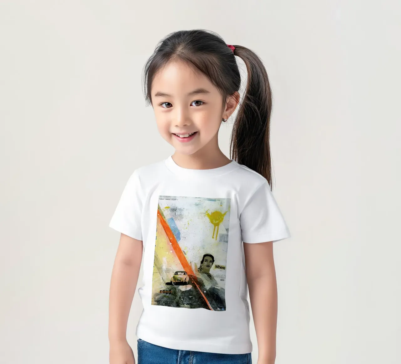 Road t-shirt bambini da Tameo