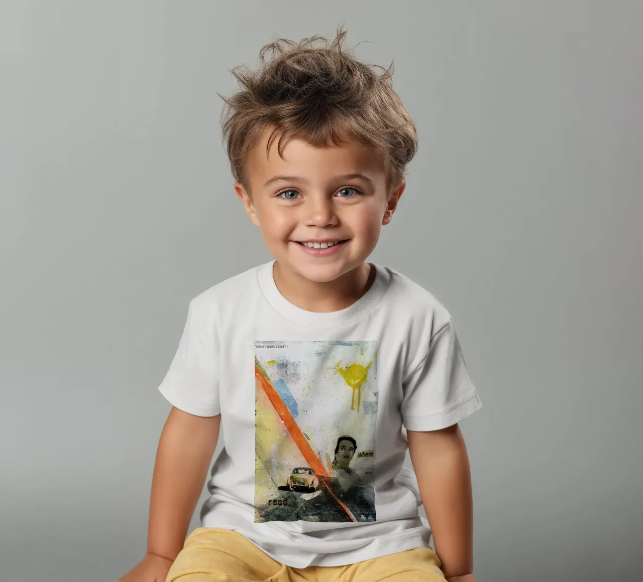 Road t-shirt bambini da Tameo