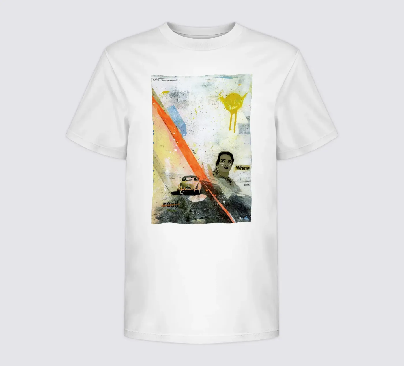 Road kinder t-shirt van Tameo