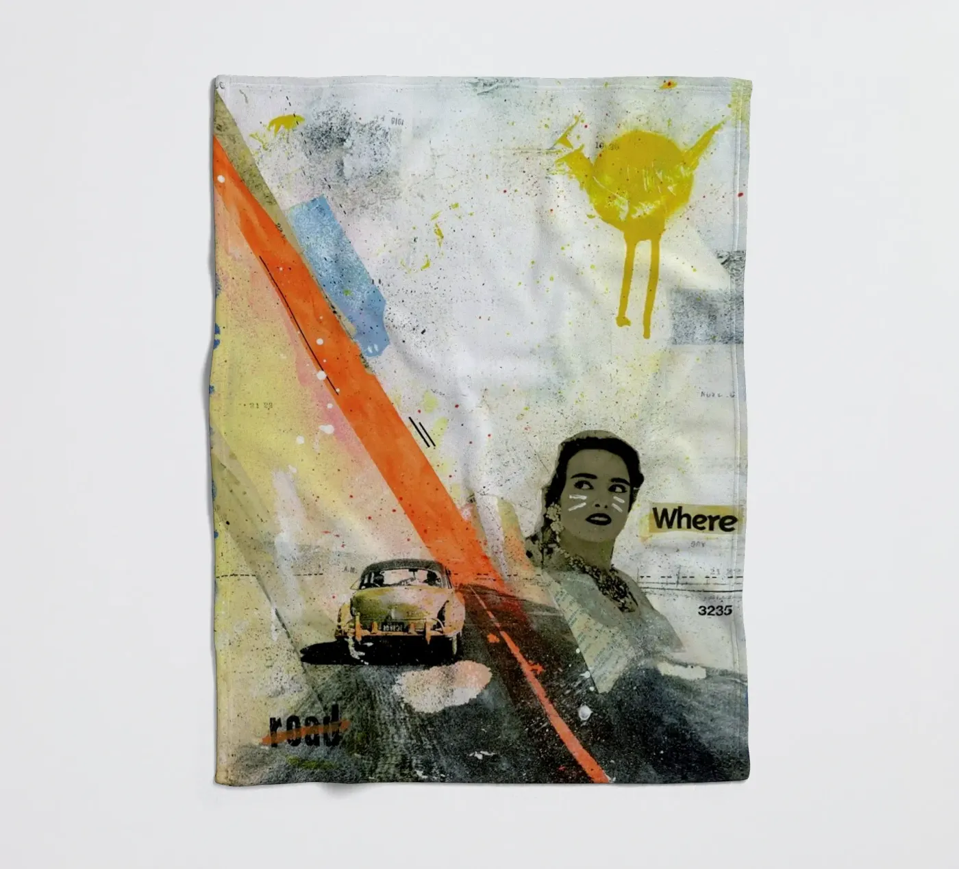 Road fleecedeken van Tameo