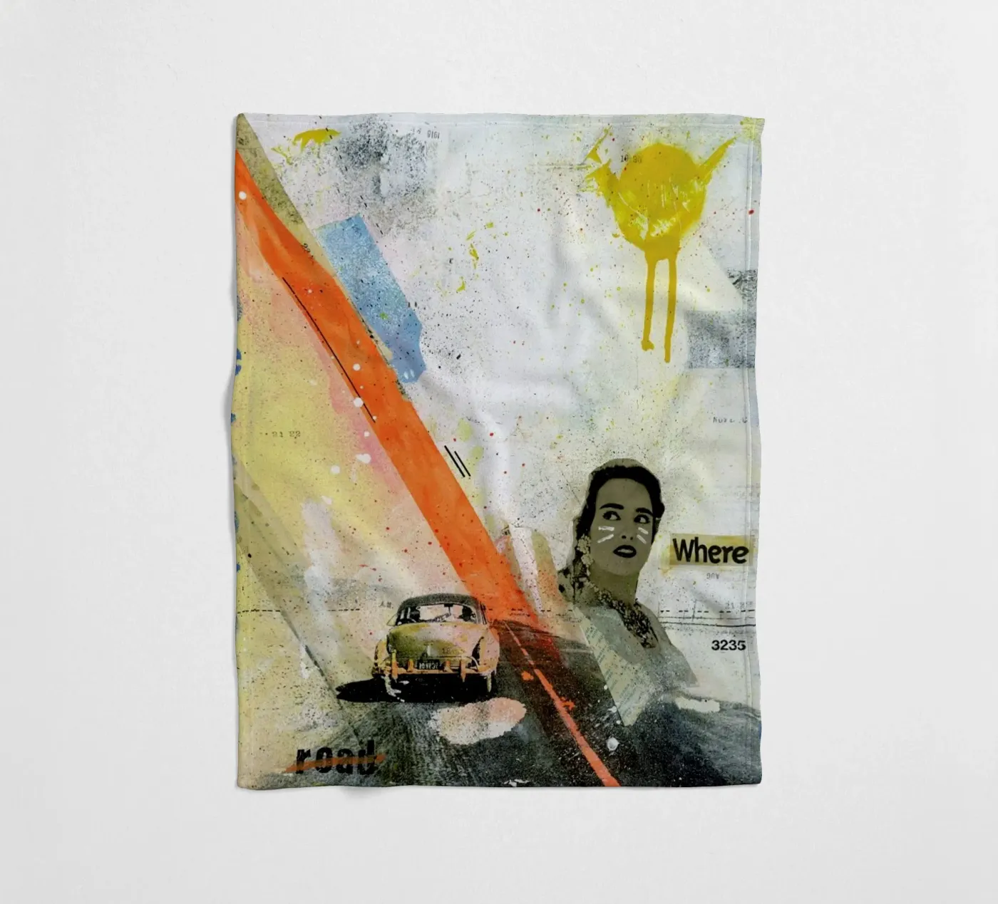 Road fleecedeken van Tameo