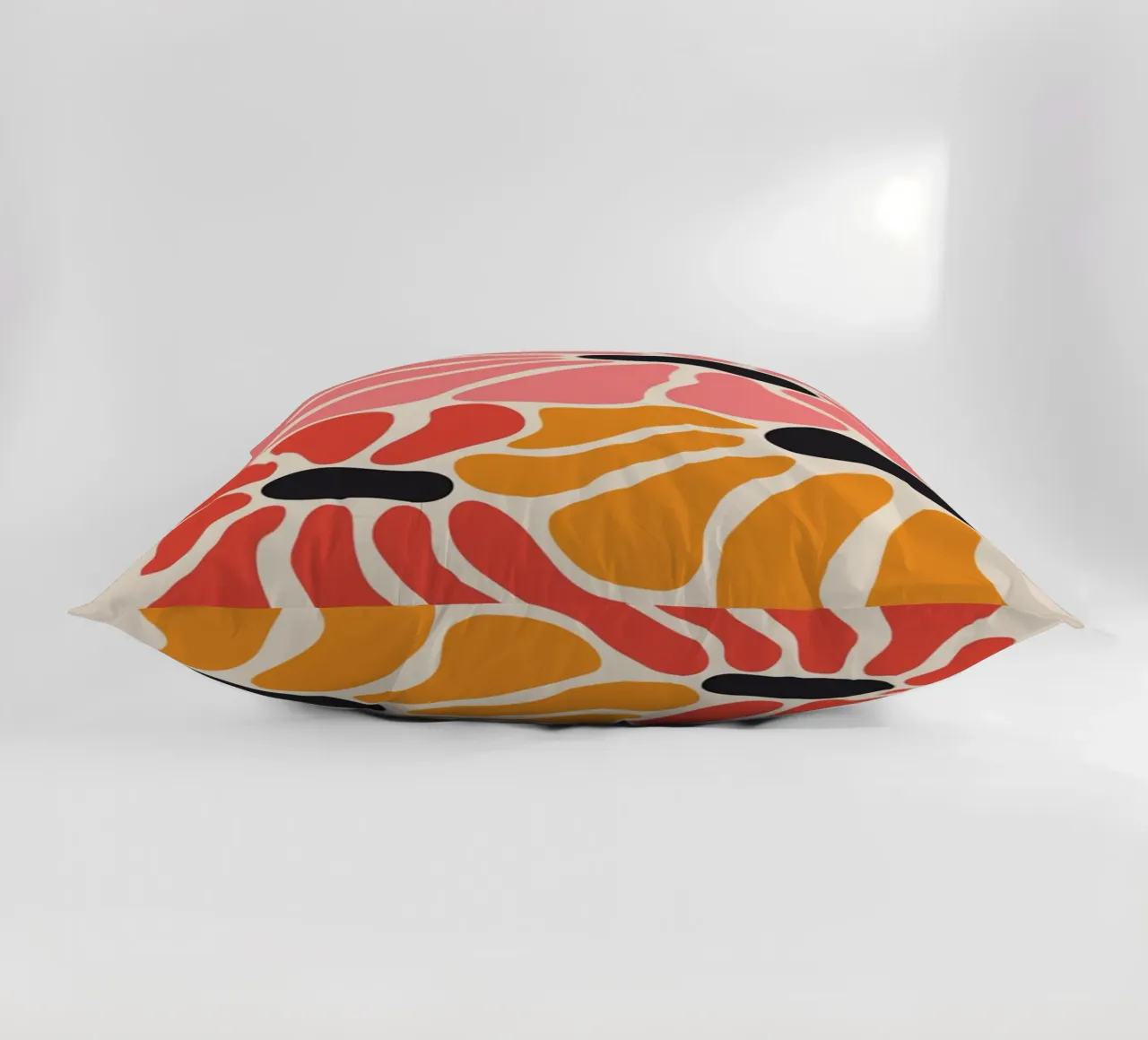 Abstract Petal Pop Art Floral Print decorative cushion by homdeco