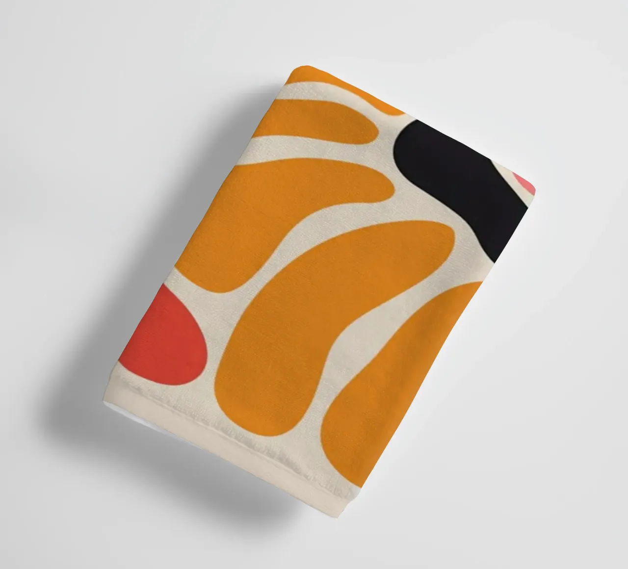 Abstract Bloemblaadjes Pop Art Floral Print badhanddoek van homdeco