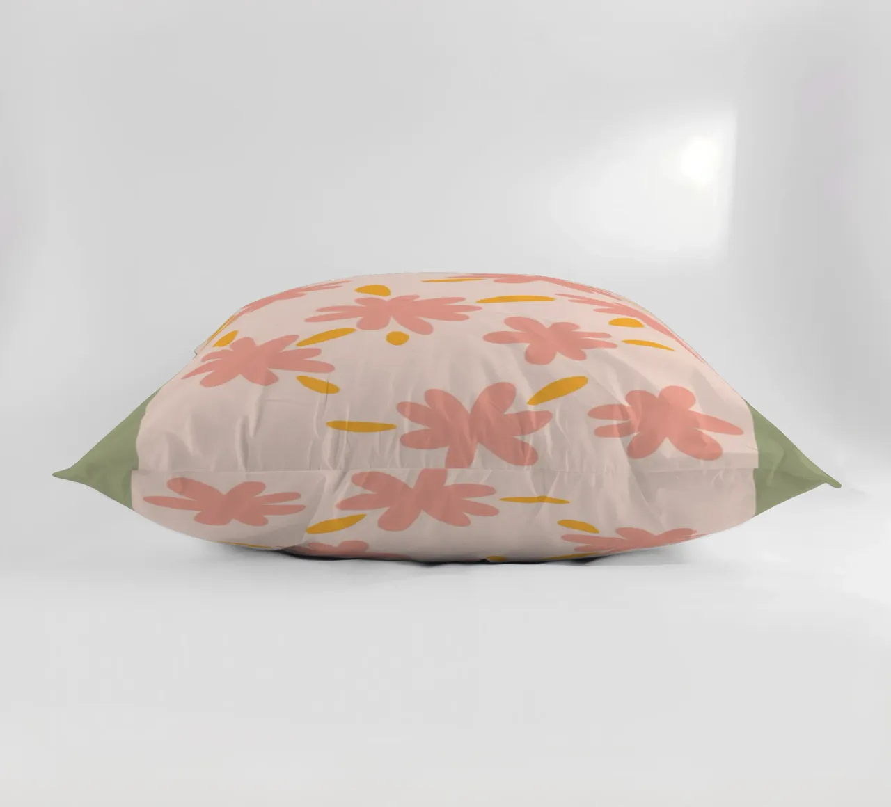 Mercato dei fiori di New York Fiore rosa astratto cuscino da homdeco