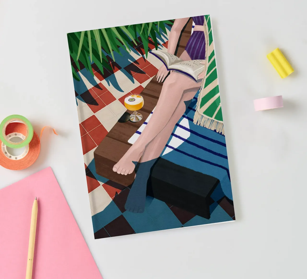 Just One More Chapter notebook by Goed Blauw