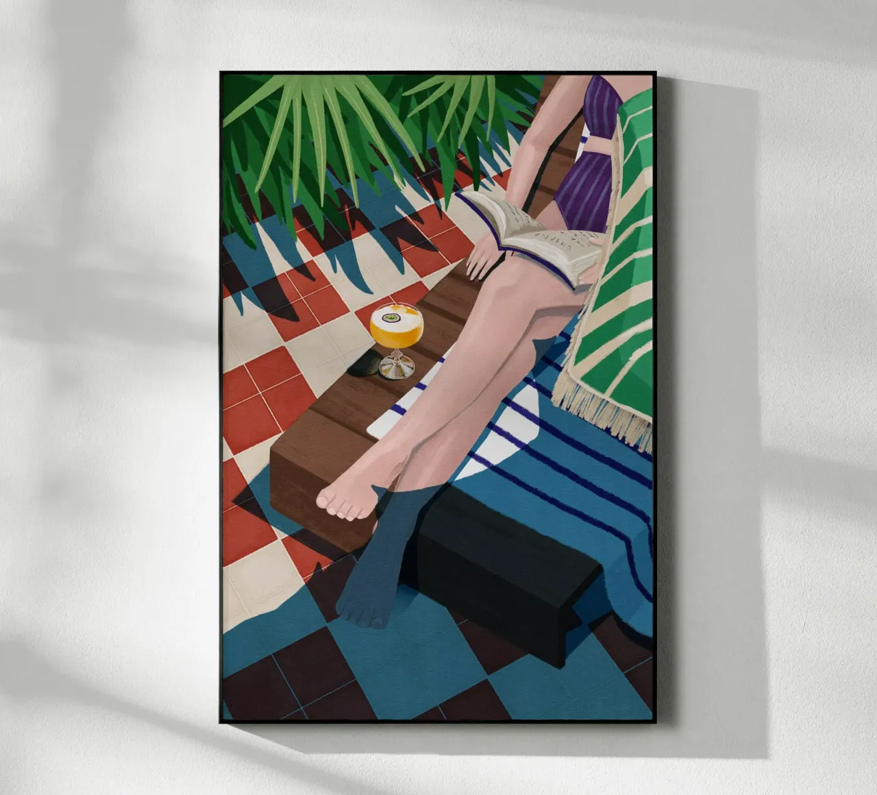 Just One More Chapter plexiglass da Goed Blauw