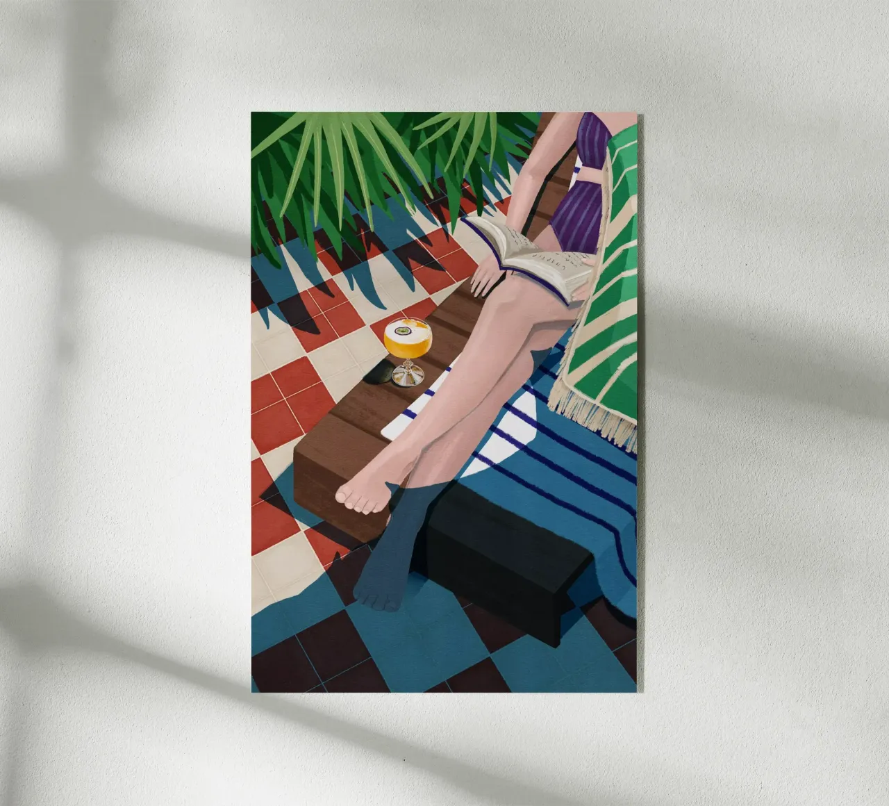 Just One More Chapter plexiglass da Goed Blauw