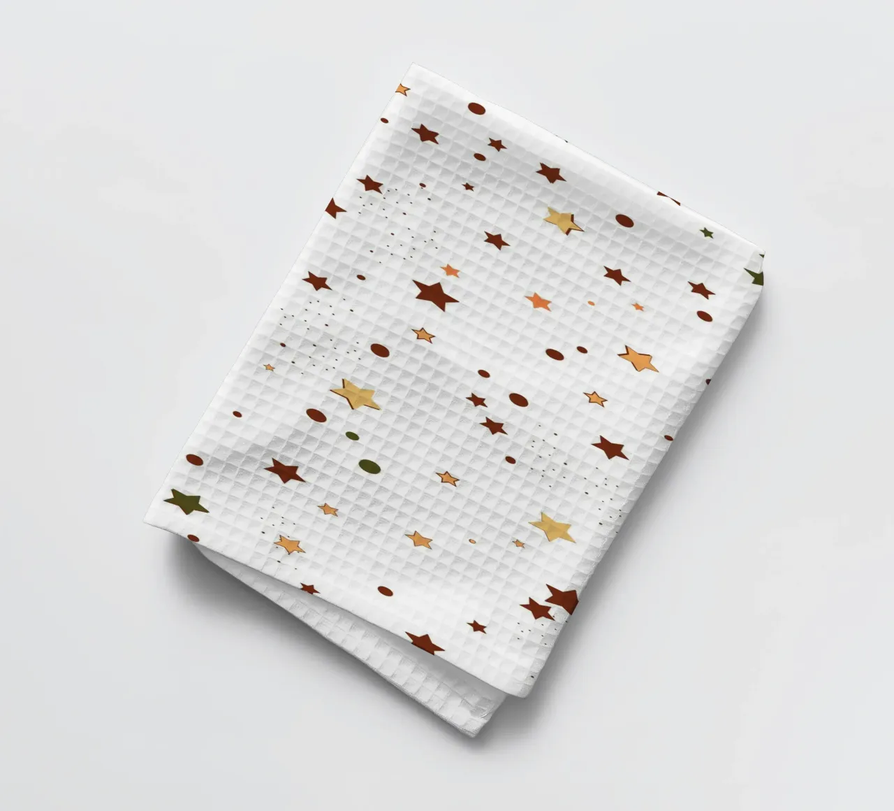Étoiles d'automne sans couture torchon de gulsengunel