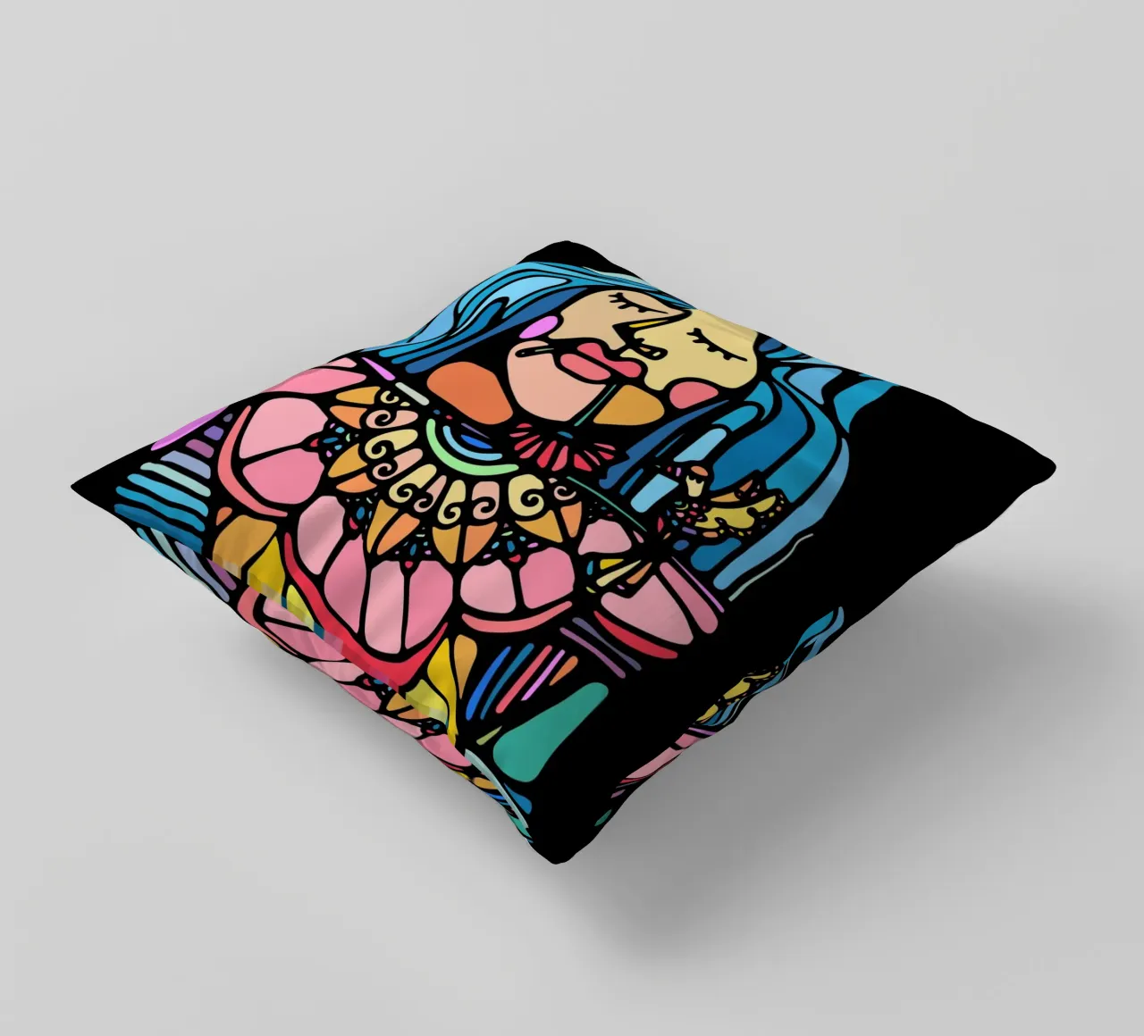 Cabocla decorative cushion by Ninhol