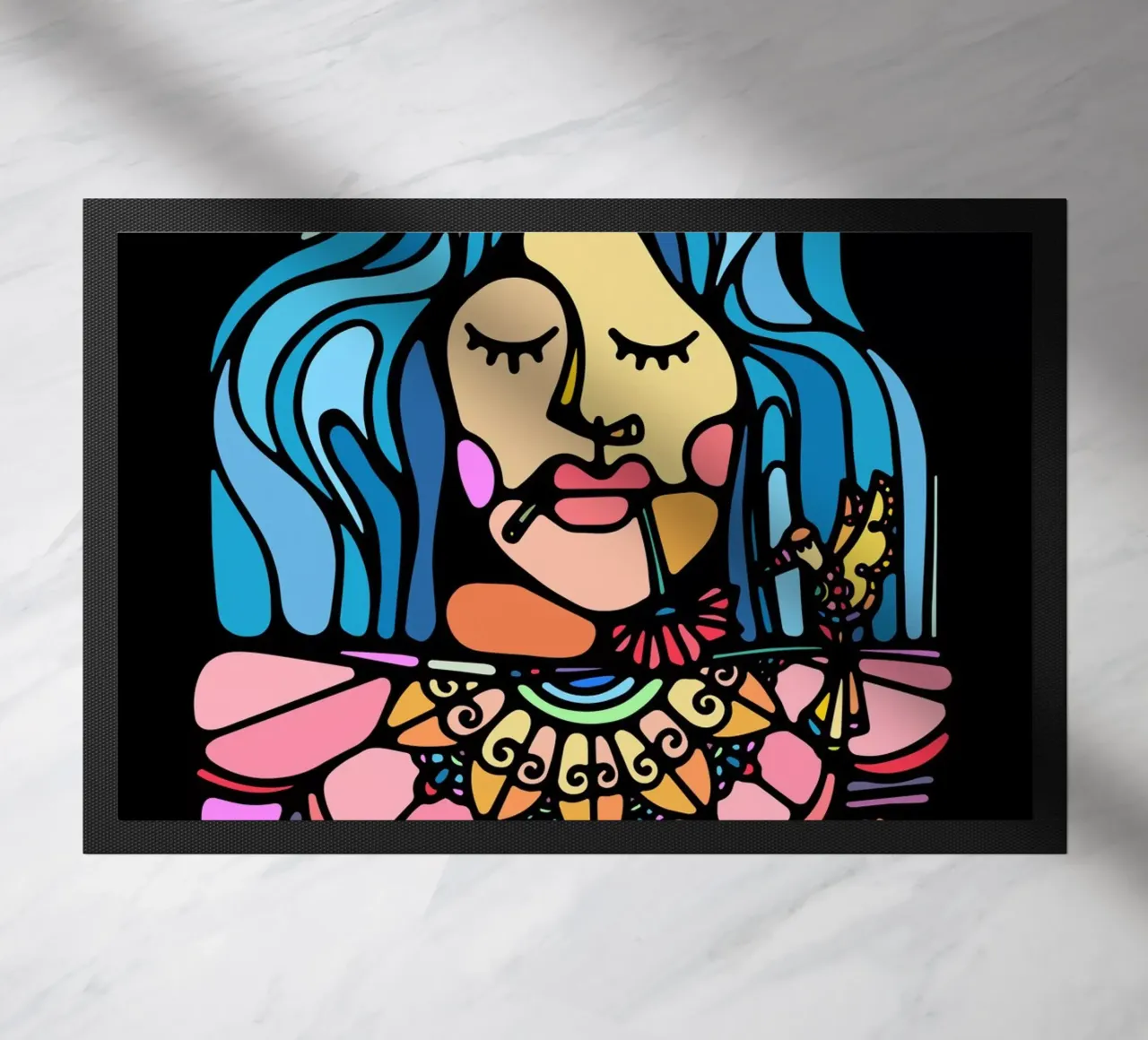 Cabocla doormat by Ninhol