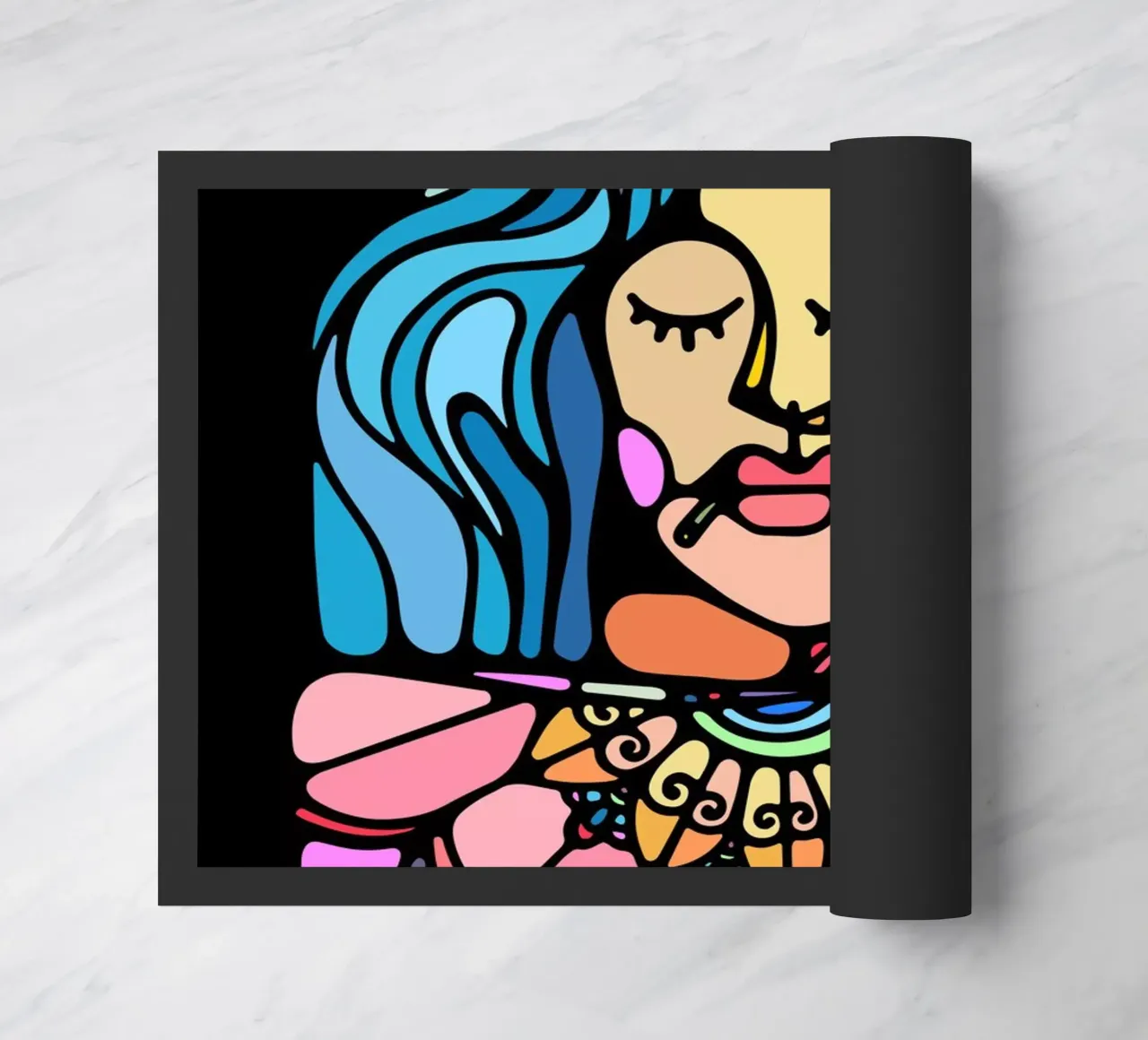 Cabocla doormat by Ninhol