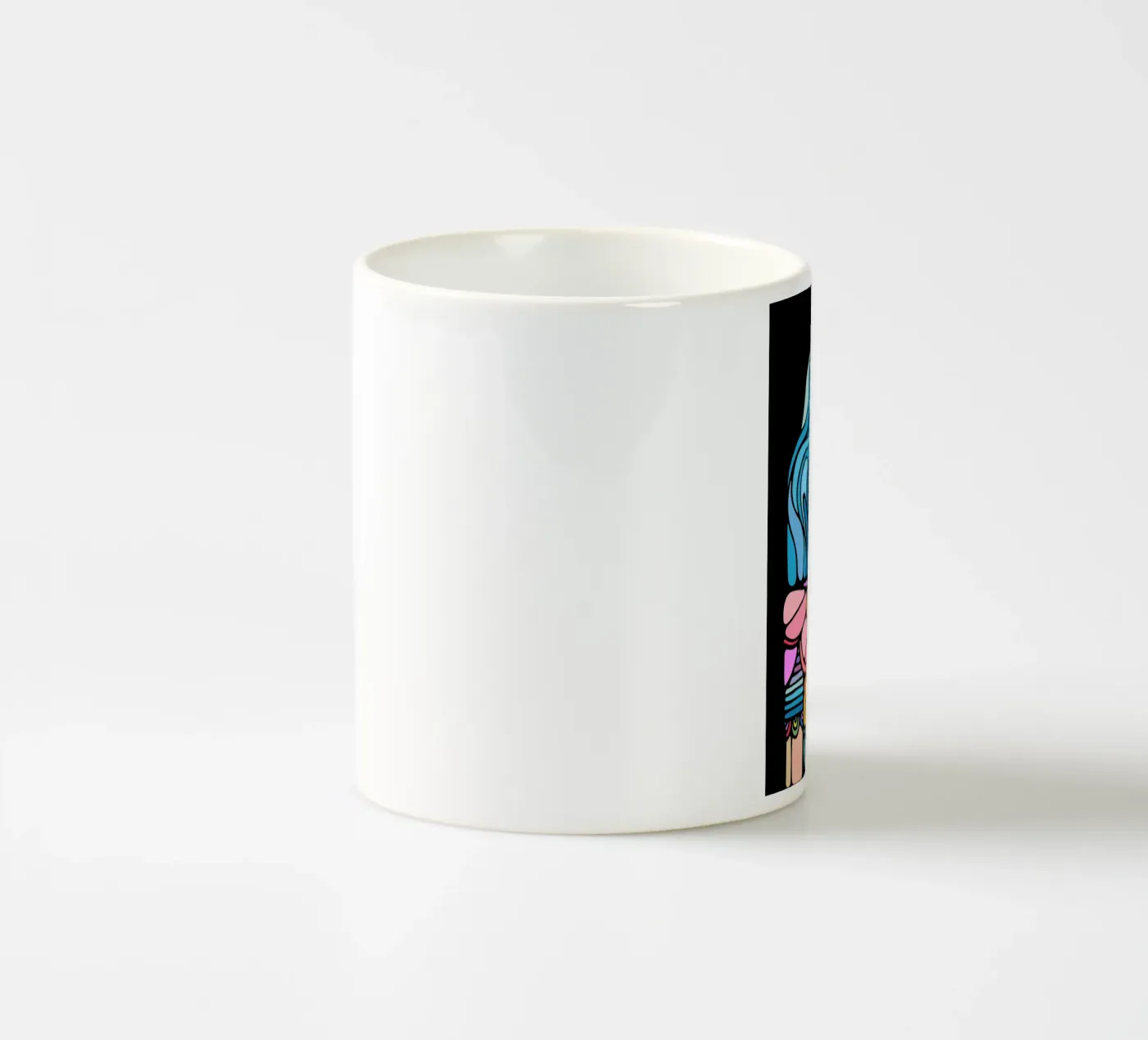 Cabocla ceramic mug by Ninhol