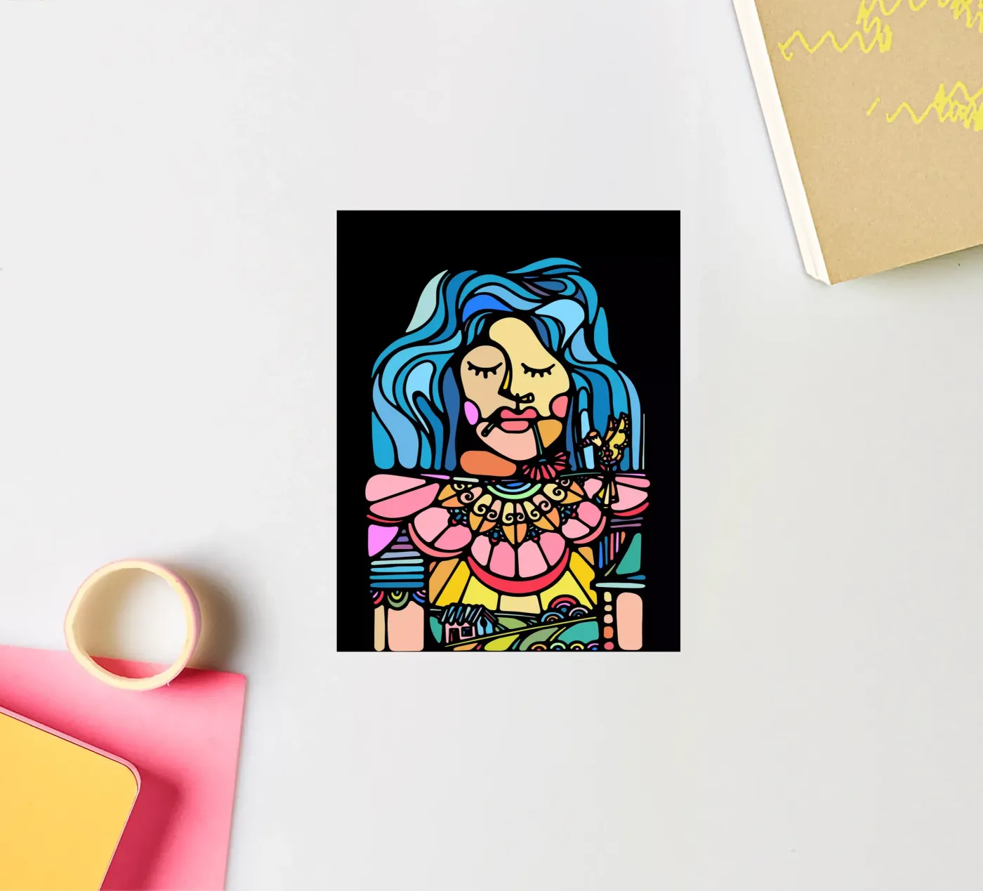 Cabocla sticker by Ninhol