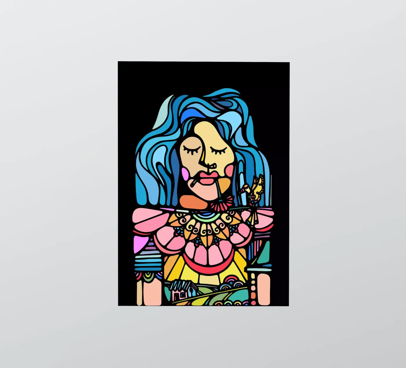 Cabocla sticker by Ninhol