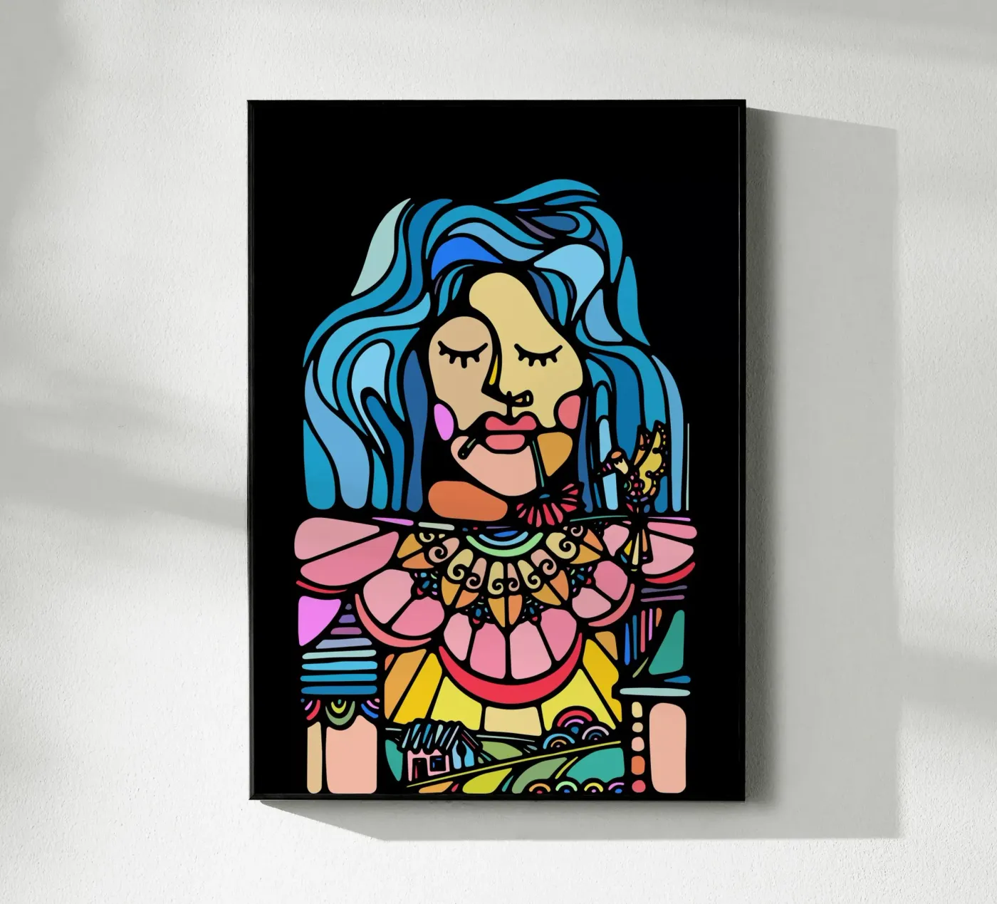 Cabocla plexiglas de Ninhol