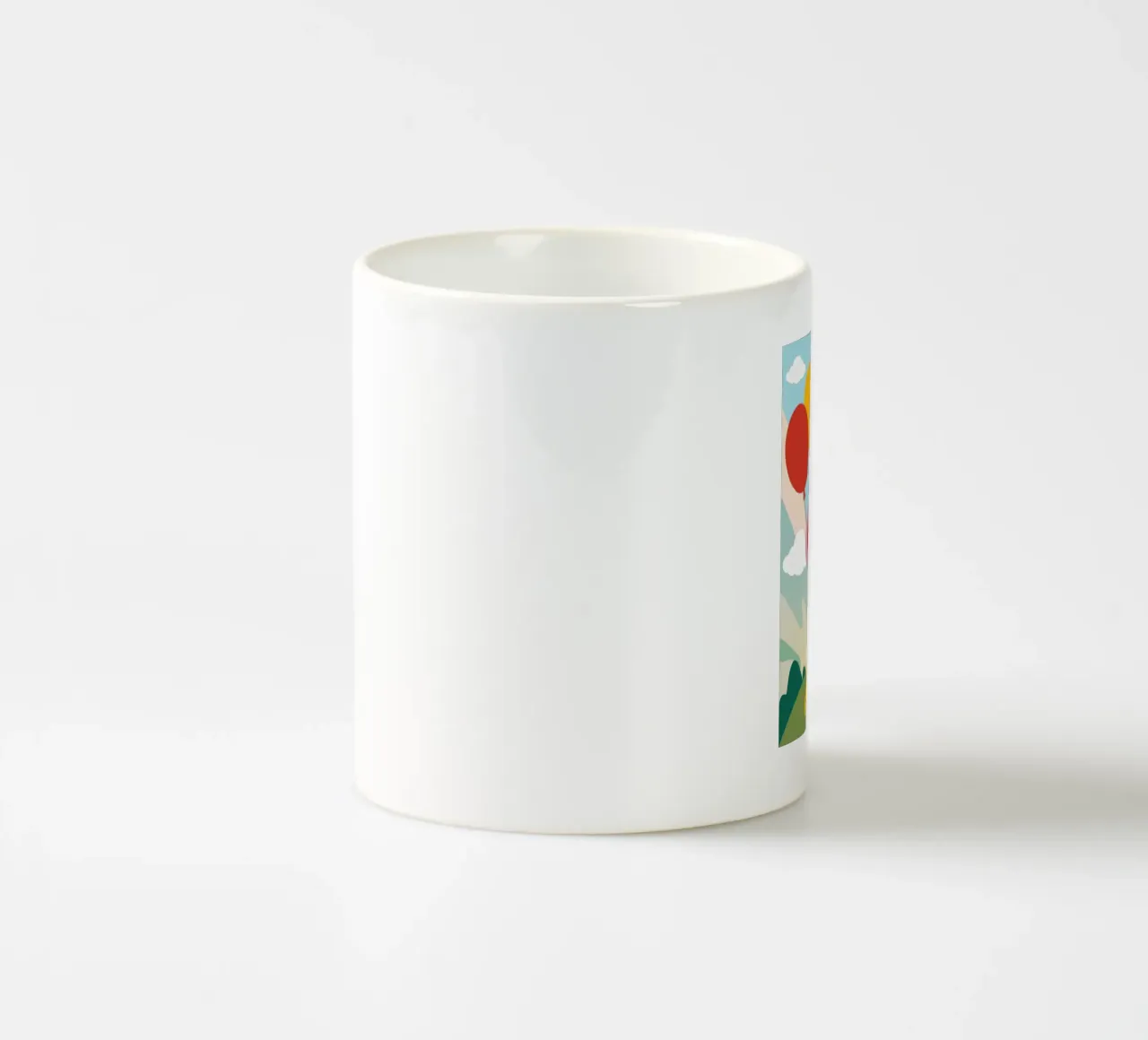 L'elefante vola con i palloncini tazza in ceramica da CUTE ANIMALS