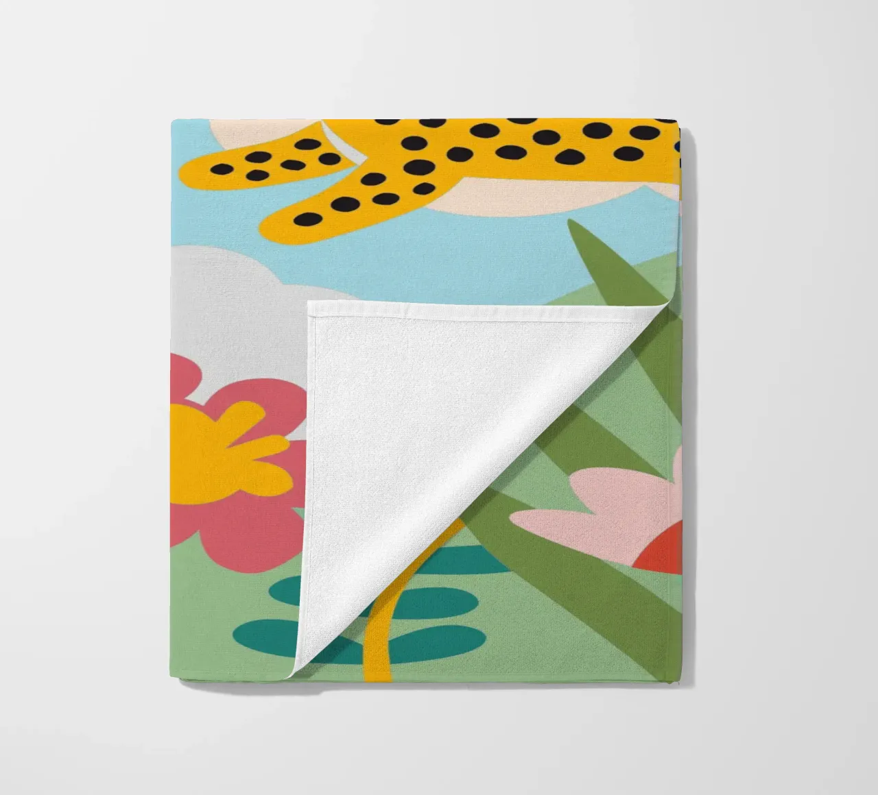 Tigre e pantera telo mare da CUTE ANIMALS