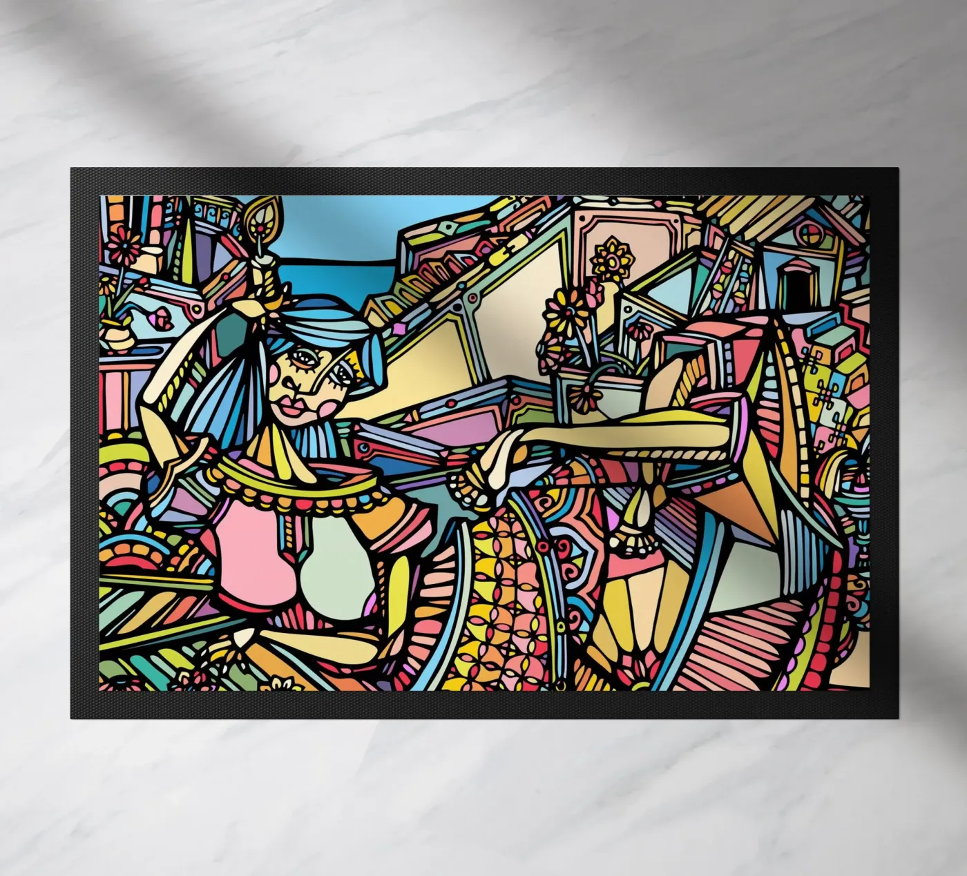 Woman lying down zerbino da Ninhol