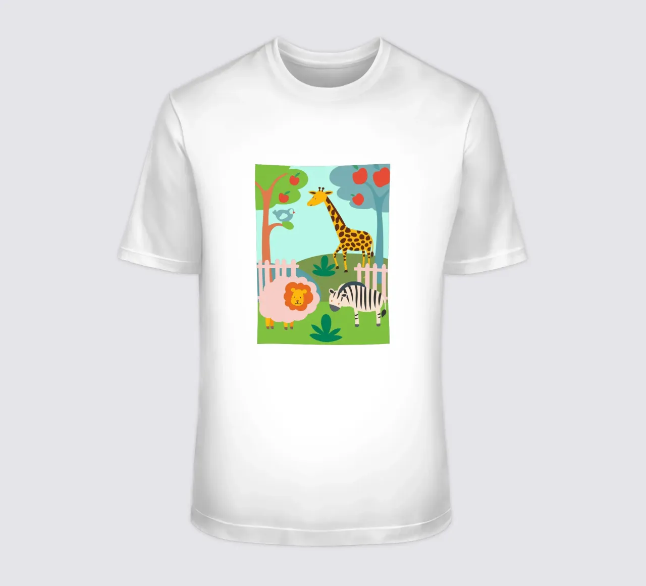 Lo zoo t-shirt da CUTE ANIMALS