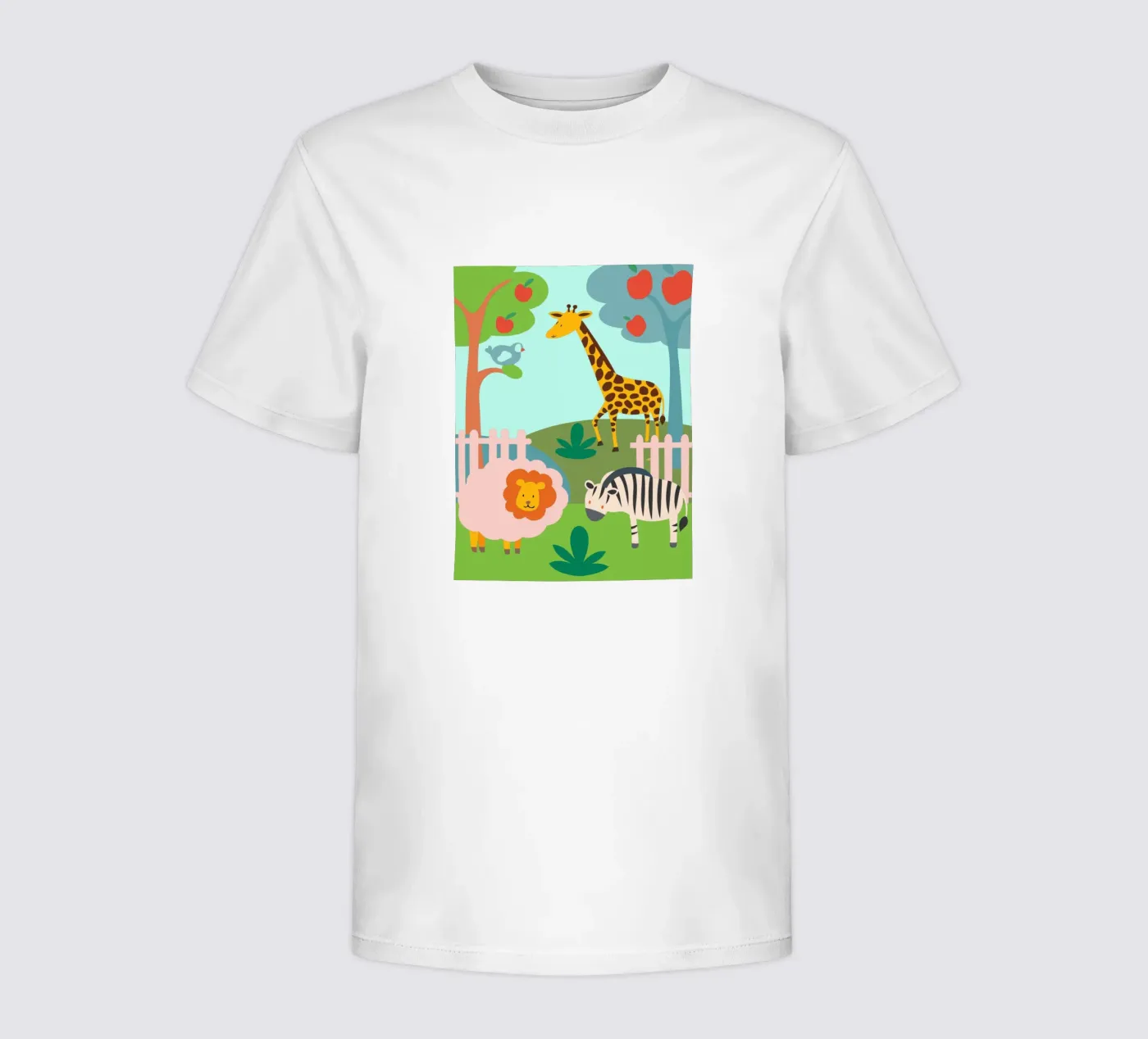 Dierentuin kinder t-shirt van CUTE ANIMALS