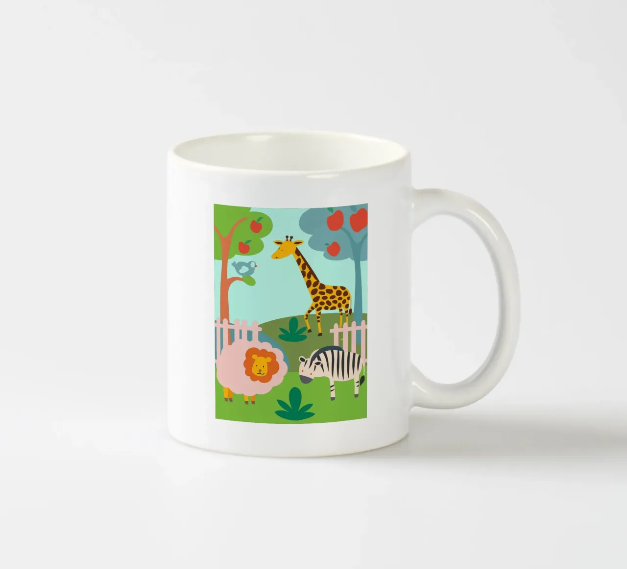 Lo zoo tazza in ceramica da CUTE ANIMALS