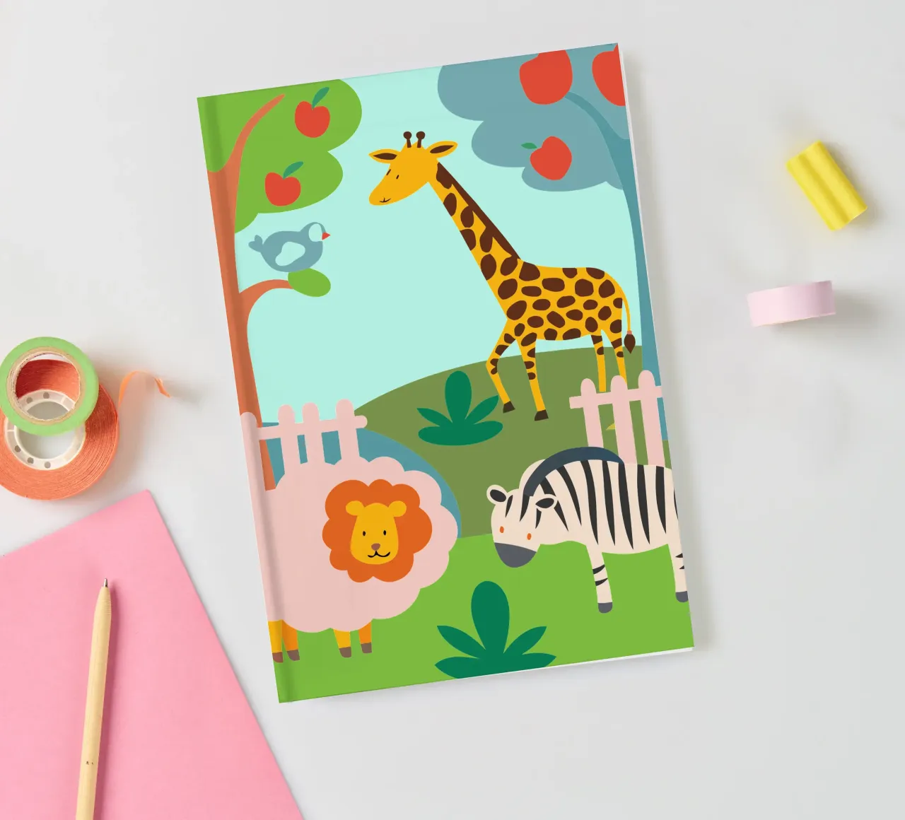 Zoo notebook by CUTE ANIMALS