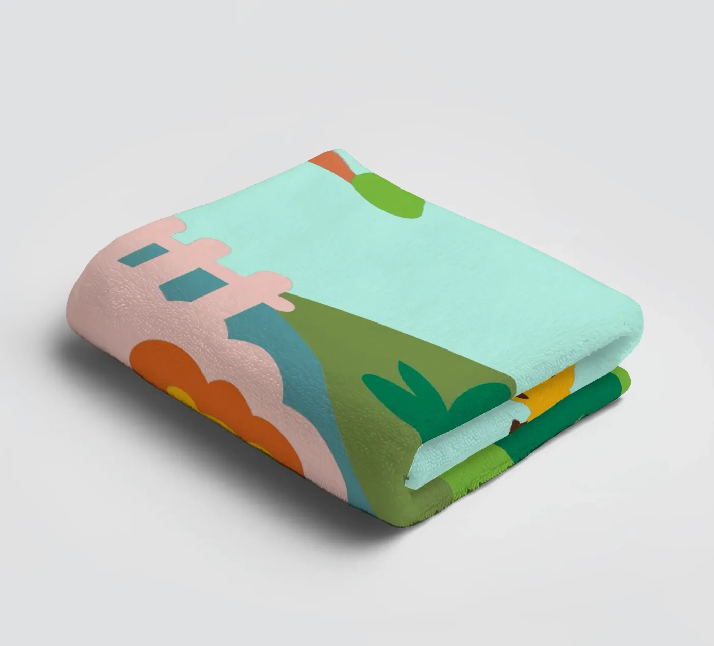 Dierentuin badhanddoek van CUTE ANIMALS