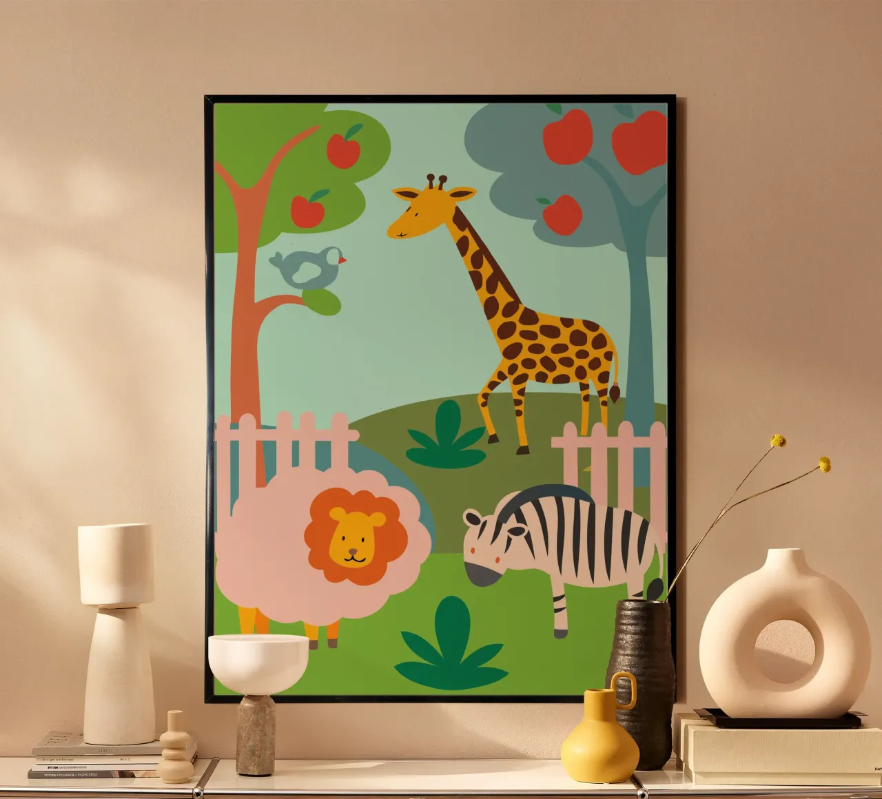 Zoo poster by CUTE ANIMALS
