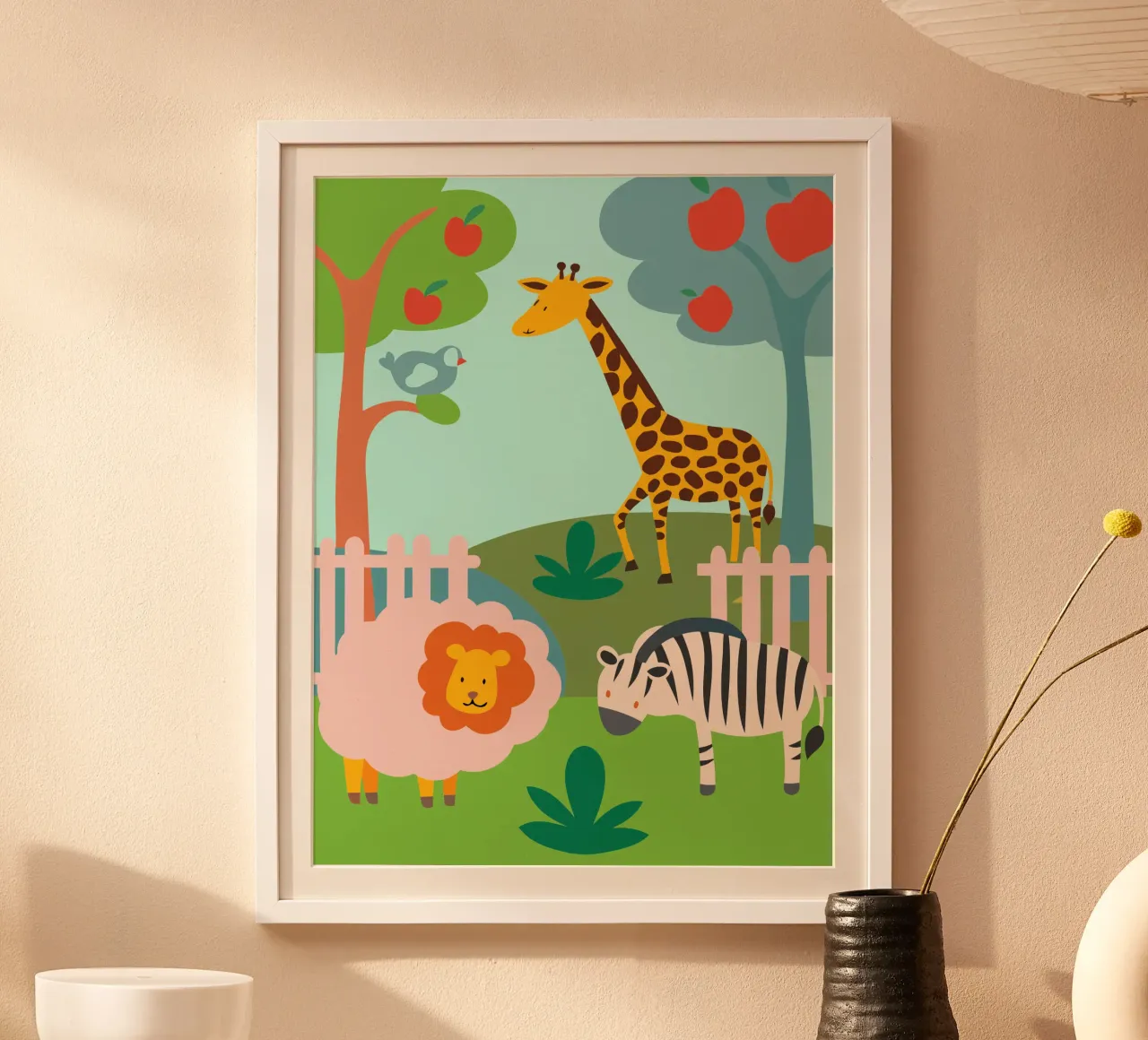 Zoo poster by CUTE ANIMALS