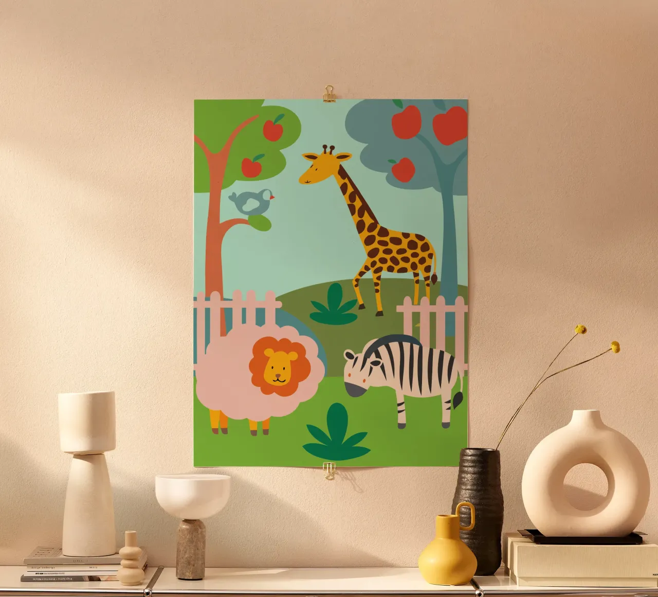 Zoo poster by CUTE ANIMALS