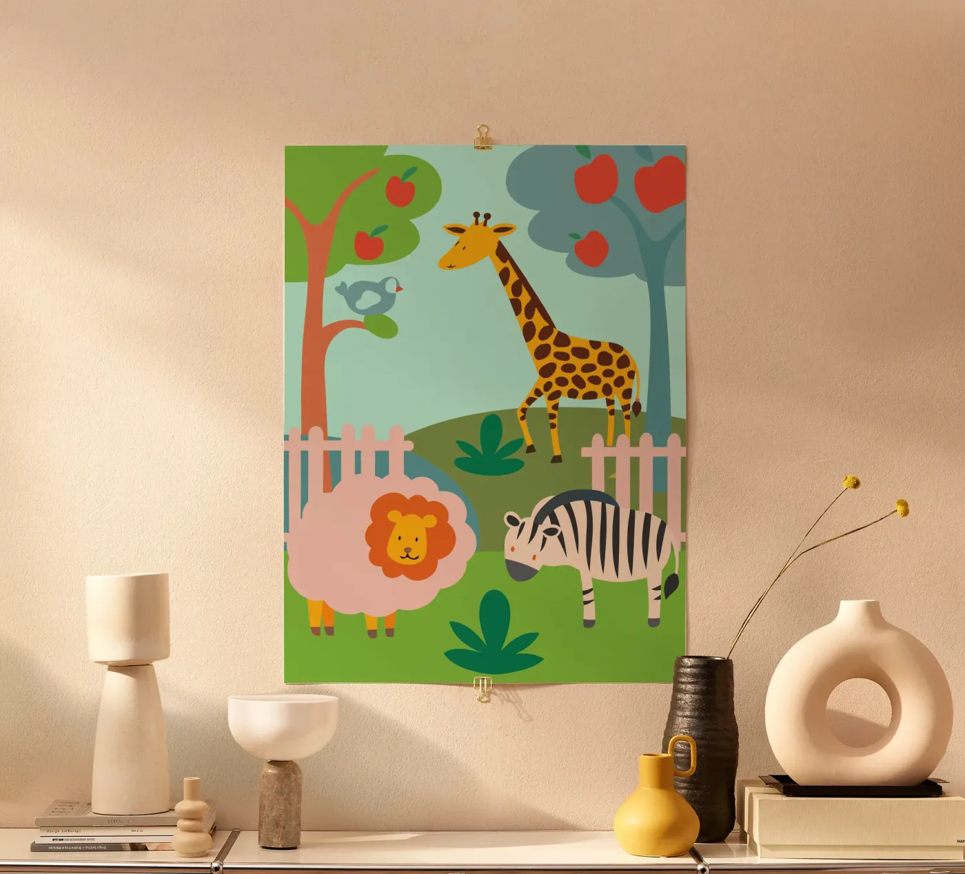 Zoo poster by CUTE ANIMALS
