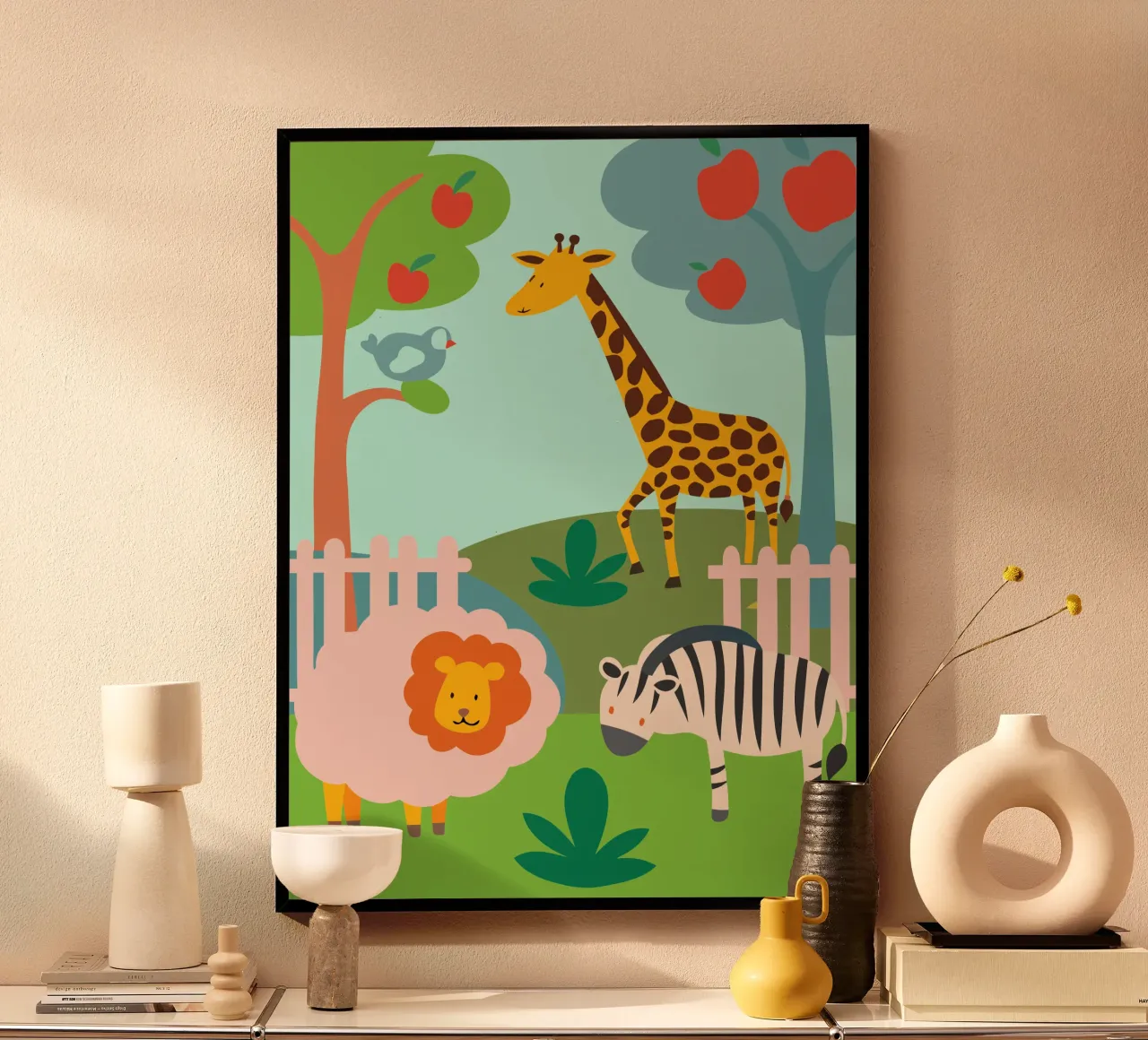 Zoo poster by CUTE ANIMALS