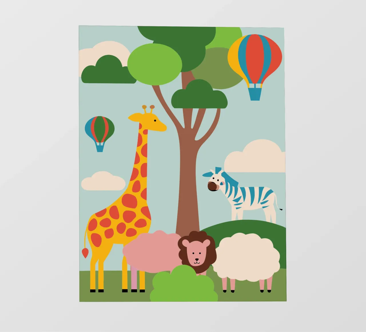 Dierentuin fotobehang van CUTE ANIMALS