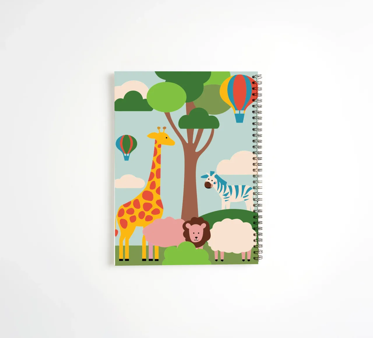 Zoo spiral notebook by CUTE ANIMALS