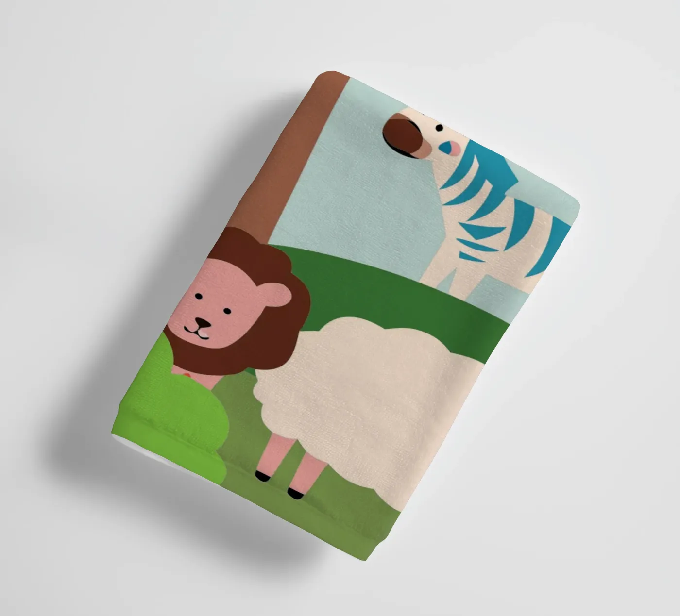 Dierentuin badhanddoek van CUTE ANIMALS