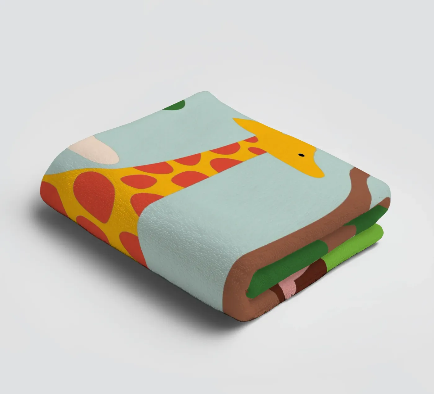 Dierentuin badhanddoek van CUTE ANIMALS