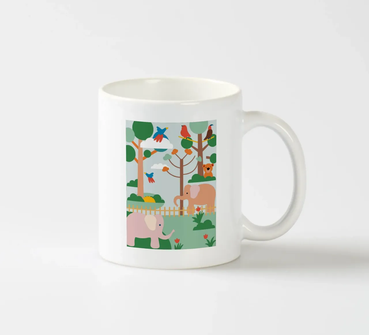 Zoo degli elefanti tazza in ceramica da CUTE ANIMALS